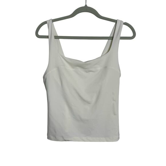 Ciao Lucia Tops - Ciao Lucia Tank Top Women's XL White Crop Made in Los Angeles USA
